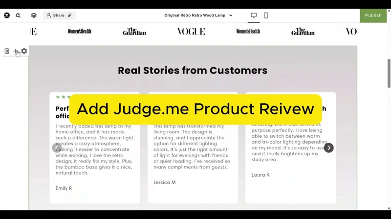 Judge.me Integration